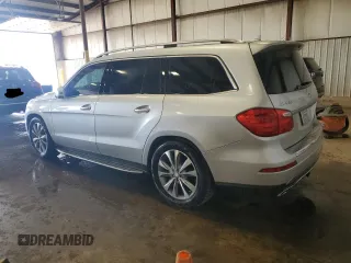 2013 Mercedes-Benz GL 450 z VIN 4JGDF7CE4DA115020, wystawiony jako Copart lot #54309625 z przebiegiem 166 123 mil mil oraz Szkoda całkowita • Salvage title. Historia ofert i sprzedaży dostępna na DreamBid. Obrazek 2.