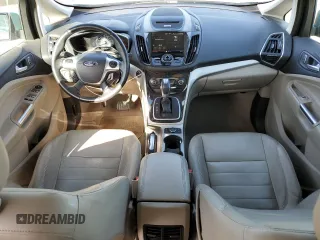 2013 Ford C-Max SEL with VIN 1FADP5BU6DL554714, listed as a Copart auction lot 52262895 with 185,375 mi miles and Salvage Title. Bid and sale history available at carsss.com. Image 8.