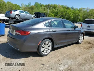 2015 Chrysler 200 Limited with VIN 1C3CCCABXFN699661, listed as a Copart auction lot 52614865 with 168,163 mi miles and Clean Title. Bid and sale history available at carsss.com. Image 3.