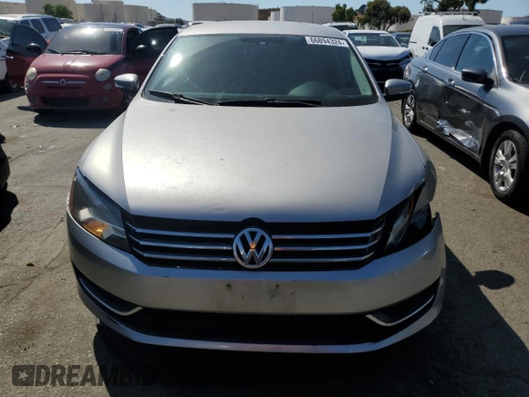 2013 Volkswagen Passat SE with VIN 1VWBP7A34DC042341, listed as a Copart auction lot 66894324 with 200,944 mi miles and Salvage title. Bid and sale history available at DreamBid. Image 5.