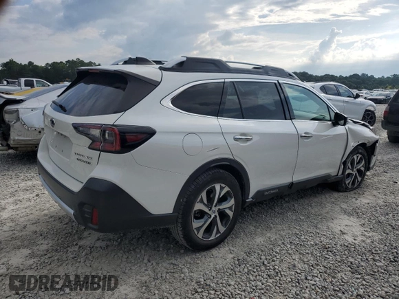 2021 Subaru Outback Touring XT with VIN 4S4BTGPD2M3169180, listed as a Copart auction lot 62738905 with 34,574 mi miles and Salvage title. Bid and sale history available at DreamBid. Image 3.