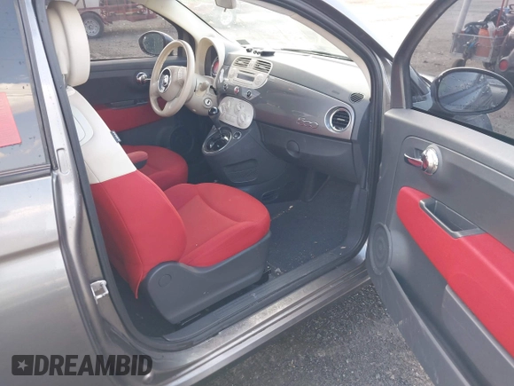 2013 FIAT 500 Pop with VIN 3C3CFFARXDT709480, listed as a IAAI auction lot 41851049 with 126,334 mi miles. Bid and sale history available at carsss.com. Image 5.