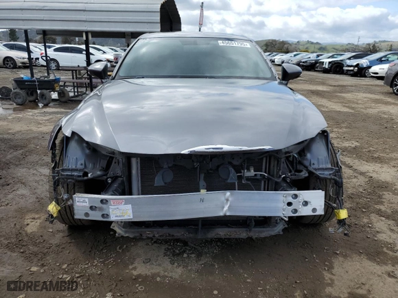 2015 Lexus IS 250 with VIN JTHBF1D28F5077847, listed as a Copart auction lot 45651795 with 107,812 mi miles and Salvage Title. Bid and sale history available at carsss.com. Image 5.