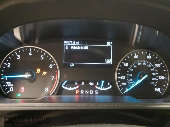 2018 Ford EcoSport SE with VIN MAJ3P1TE8JC233958, listed as a Copart auction lot 52724095 with 97,071 mi miles and Salvage Title. Bid and sale history available at DreamBid. Image 9.