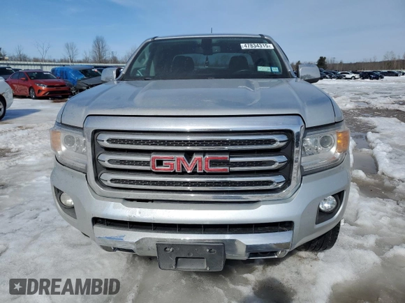 2015 GMC Canyon 4WD SLT with VIN 1GTG6CE31F1243580, listed as a Copart auction lot 47834315 with 87,767 mi miles and Salvage Title. Bid and sale history available at carsss.com. Image 5.