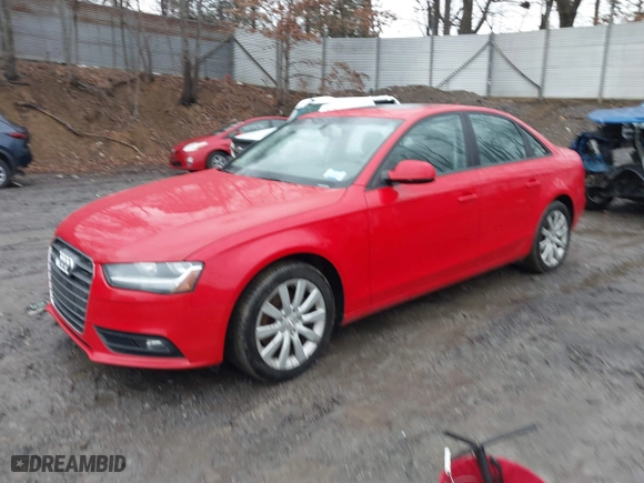 2014 Audi A4 Premium with VIN WAUBFAFL6EN025510, listed as a IAAI auction lot 41695920 with 102,033 mi miles. Bid and sale history available at carsss.com. Image 18.