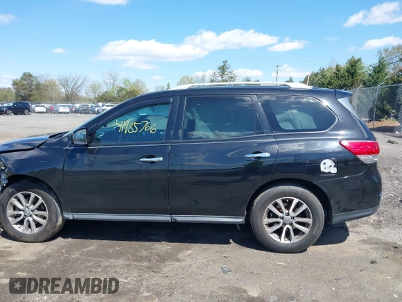 2016 Nissan Pathfinder SV with VIN 5N1AR2MNXGC637364, listed as a IAAI auction lot 41985766 with 149,501 mi miles. Bid and sale history available at carsss.com. Image 14.