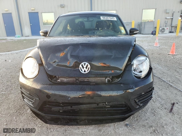 2019 Volkswagen Beetle S with VIN 3VWFD7AT1KM712367, listed as a Copart auction lot 88307645 with 35,470 mi miles and Non Repairable. Bid and sale history available at carsss.com. Image 5.