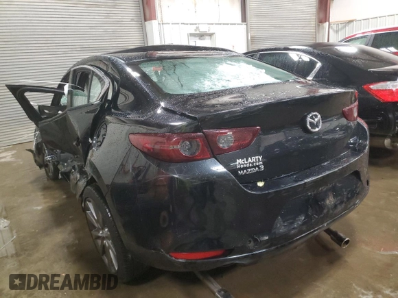 2021 Mazda 3 Select with VIN JM1BPABL9M1322654, listed as a Copart auction lot 37362464 with Not Provided miles and Salvage Title. Bid and sale history available at DreamBid. Image 2.