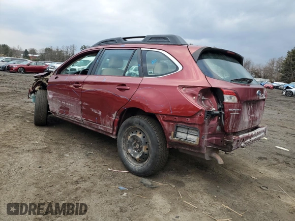 2015 Subaru Outback 2.5i z VIN 4S4BSAAC0F3213938, wystawiony jako Copart lot #43641955 z przebiegiem 196 650 mil mil oraz Szkoda całkowita • Salvage title. Historia ofert i sprzedaży dostępna na DreamBid. Obrazek 2.