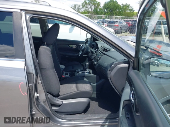 2017 Nissan Rogue SV with VIN KNMAT2MT4HP596082, listed as a IAAI auction lot 42320018 with 55,122 mi miles and . Bid and sale history available at DreamBid. Image 5.