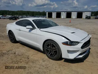 2019 Ford Mustang EcoBoost with VIN 1FA6P8TH5K5132186, listed as a Copart auction lot 62317015 with 97,816 mi miles and Salvage title. Bid and sale history available at DreamBid. Image 4.