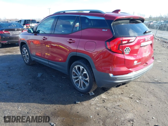 2018 GMC Terrain SLT with VIN 3GKALVEX7JL145656, listed as a IAAI auction lot 41105978 with 80,807 mi miles. Bid and sale history available at carsss.com. Image 3.