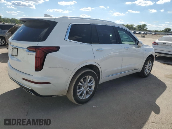 2021 Cadillac XT6 Luxury with VIN 1GYKPAR46MZ162856, listed as a Copart auction lot 70045354 with Not Provided miles and Clean Title. Bid and sale history available at DreamBid. Image 3.