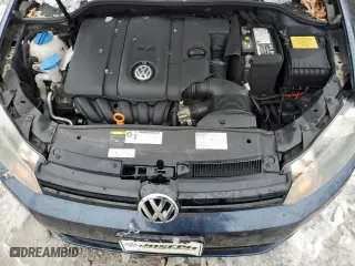 2013 Volkswagen Golf w/Conv & Sunroof with VIN WVWBB7AJ7DW115040, listed as a Copart auction lot 44748295 with 96,756 mi miles and Salvage Title. Bid and sale history available at carsss.com. Image 11.