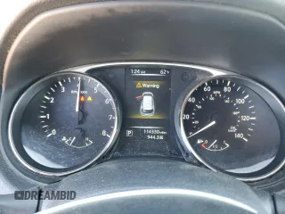 2016 Nissan Rogue SV with VIN KNMAT2MV8GP643775, listed as a Copart auction lot 47110385 with 114,330 mi miles and Salvage Title. Bid and sale history available at carsss.com. Image 9.