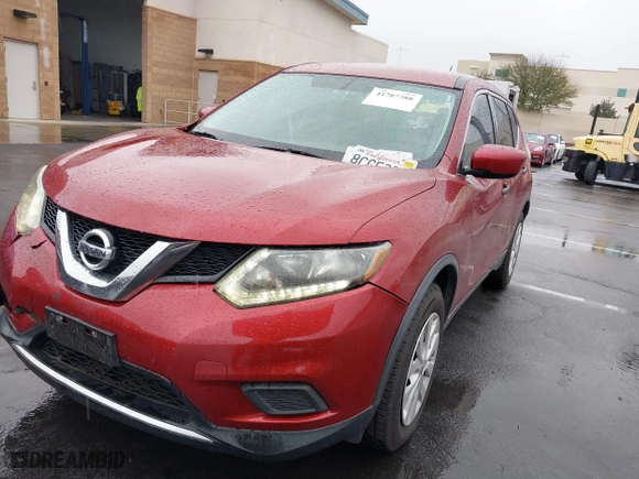 2016 Nissan Rogue SV with VIN 5N1AT2MNXGC869366, listed as a IAAI auction lot 41787388 with 113,313 mi miles. Bid and sale history available at carsss.com. Image 18.