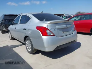 2015 Nissan Versa S Plus with VIN 3N1CN7AP3FL827203, listed as a IAAI auction lot 41758256 with 99,349 mi miles. Bid and sale history available at carsss.com. Image 3.