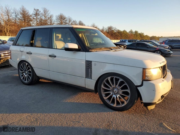 2010 Land Rover Range Rover HSE with VIN SALME1D47AA309751, listed as a Copart auction lot 85063354 with 105,224 mi miles and Clean Title. Bid and sale history available at carsss.com. Image 4.