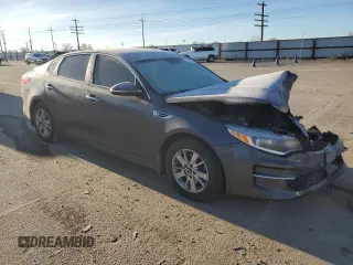 2016 Kia Optima LX with VIN KNAGT4L32G5119813, listed as a Copart auction lot 42162155 with 141,142 mi miles and Salvage Title. Bid and sale history available at carsss.com. Image 4.