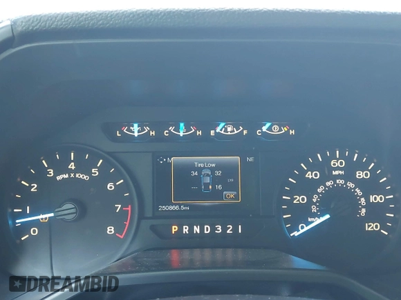 2015 Ford F-150 XL with VIN 1FTEX1C88FKE45401, listed as a IAAI auction lot 42667833 with 250,866 mi miles and . Bid and sale history available at DreamBid. Image 7.