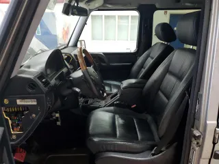2004 Mercedes-Benz G-Class with VIN WDCYR49E3XX144194, listed as a Copart auction lot 71357424 with 0 mi miles and Salvage Title. Bid and sale history available at carsss.com. Image 7.