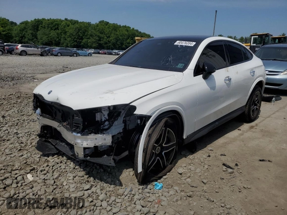2024 Mercedes-Benz GLC with VIN W1NKJ4HB6RF118284, listed as a Copart auction lot 60476354 with 2,616 mi miles and Salvage Title. Bid and sale history available at carsss.com. Image 1.