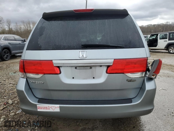 2008 Honda Odyssey EX-L with VIN 5FNRL38658B099212, listed as a Copart auction lot 49986965 with 193,818 mi miles and Non Repairable. Bid and sale history available at carsss.com. Image 6.