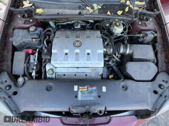 2002 Cadillac DeVille DTS with VIN 1G6KF57912U135771, listed as a Copart auction lot 82052554 with 56,268 mi miles and Clean Title. Bid and sale history available at carsss.com. Image 7.