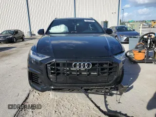 2023 Audi Q8 Premium with VIN WA1AVBF1XPD020187, listed as a Copart auction lot 75623334 with 8,308 mi miles and Salvage title. Bid and sale history available at DreamBid. Image 5.