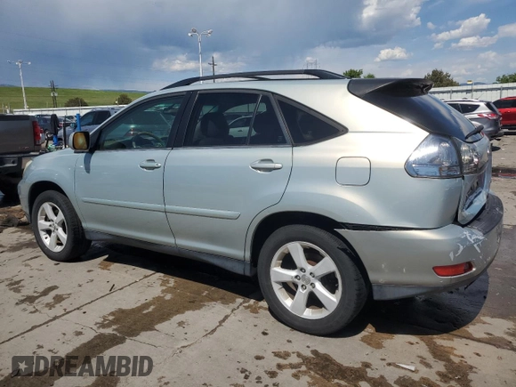 2005 Lexus RX 330 with VIN JTJGA31U350051558, listed as a Copart auction lot 60489215 with 216,702 mi miles and Salvage title. Bid and sale history available at DreamBid. Image 2.