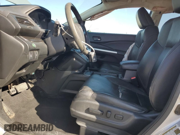 2015 Honda CR-V EX-L with VIN 2HKRM3H70FH504557, listed as a Copart auction lot 52463125 with 132,209 mi miles and Salvage Title. Bid and sale history available at carsss.com. Image 7.