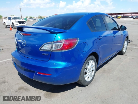 2012 Mazda Mazda3 i Touring with VIN JM1BL1V76C1602184, listed as a IAAI auction lot 42045274 with 117,600 mi miles. Bid and sale history available at carsss.com. Image 4.