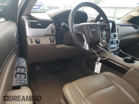 2019 GMC Yukon XL SLT with VIN 1GKS1GKC3KR189963, listed as a Copart auction lot 42402255 with 77,749 mi miles and Salvage Title. Bid and sale history available at carsss.com. Image 8.