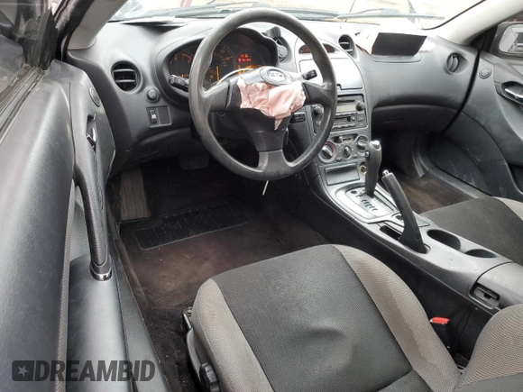 2004 Toyota Celica GT with VIN JTDDR32T540174376, listed as a Copart auction lot 54751115 with 85,335 mi miles and Salvage Title. Bid and sale history available at DreamBid. Image 8.