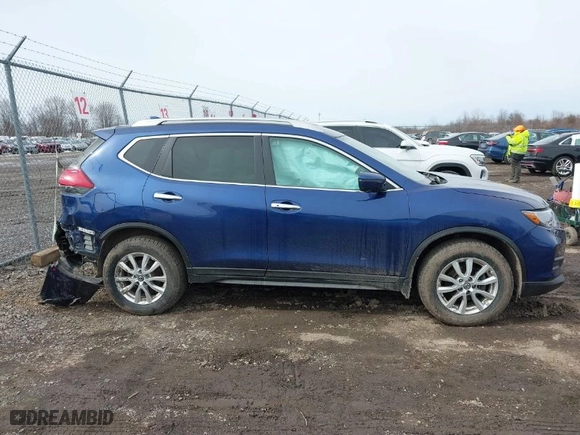 2017 Nissan Rogue SV with VIN 5N1AT2MV3HC864432, listed as a IAAI auction lot 41782719 with 99,904 mi miles. Bid and sale history available at carsss.com. Image 13.