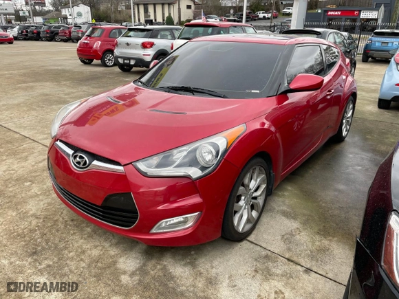 2015 Hyundai Veloster with VIN KMHTC6AD0FU238274, listed as a Copart auction lot 45174464 with 143,112 mi miles. Bid and sale history available at carsss.com. Image 2.