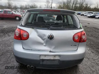 2008 Volkswagen Rabbit S with VIN WVWBA71K28W342685, listed as a Copart auction lot 45339465 with 143,816 mi miles and Salvage Title. Bid and sale history available at carsss.com. Image 6.