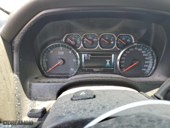 2015 Chevrolet Silverado 1500 LTZ with VIN 3GCPCSEC4FG260894, listed as a Copart auction lot 53303805 with 80,024 mi miles and Salvage Title. Bid and sale history available at carsss.com. Image 9.