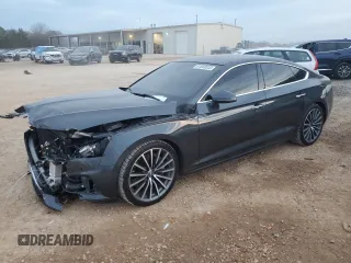2019 Audi A5 Sportback Premium Plus with VIN WAUBNCF51KA044484, listed as a Copart auction lot 81545513 with 52,655 mi miles. Bid and sale history available at carsss.com. Image 1.