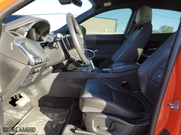2020 Jaguar E-PACE Checkered Flag Edition with VIN SADF12FX3L1Z74811, listed as a Copart auction lot 76716374 with 67,573 mi miles and Salvage Title. Bid and sale history available at carsss.com. Image 7.