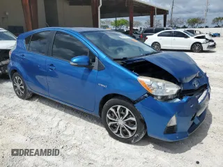 2014 Toyota Prius One with VIN JTDKDTB39E1571042, listed as a Copart auction lot 55510265 with 123,619 mi miles and Salvage Title. Bid and sale history available at DreamBid. Image 4.