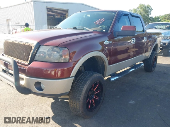 2007 Ford F-150 XLT with VIN 1FTPW14V97KC22916, listed as a IAAI auction lot 42555391 with 192,283 mi miles and . Bid and sale history available at DreamBid. Image 2.