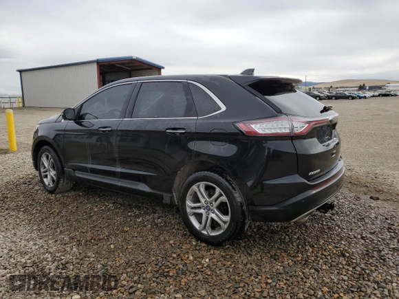 2015 Ford Edge Titanium z VIN 2FMTK4K91FBB09452, wystawiony jako Copart lot #50534735 z przebiegiem 138 446 mil mil oraz Czysty tytuł • Clean title. Historia ofert i sprzedaży dostępna na DreamBid. Obrazek 2.