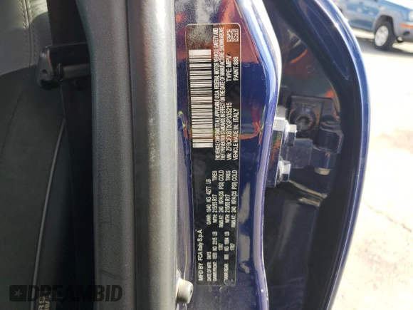 2016 FIAT 500X Easy with VIN ZFBCFXBT0GP335215, listed as a Copart auction lot 51522105 with 73,293 mi miles and Salvage title. Bid and sale history available at DreamBid. Image 13.