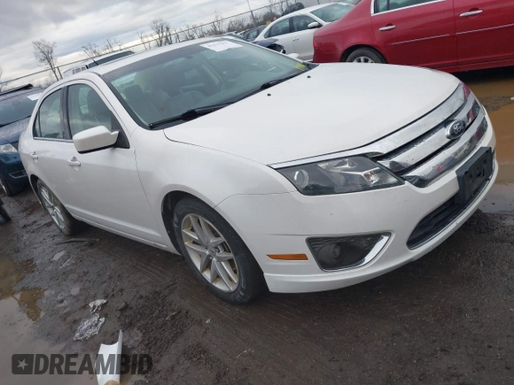 2010 Ford Fusion SEL with VIN 3FAHP0JG1AR254138, listed as a IAAI auction lot 41177427 with 158,485 mi miles and . Bid and sale history available at DreamBid. Image 1.