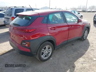 2020 Hyundai Kona SE with VIN KM8K1CAA3LU461037, listed as a IAAI auction lot 41824700 with 46,994 mi miles and . Bid and sale history available at DreamBid. Image 4.