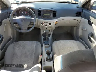 2007 Hyundai Accent GLS with VIN KMHCN46C07U085783, listed as a Copart auction lot 50498395 with 127,396 mi miles and Salvage Title. Bid and sale history available at carsss.com. Image 8.