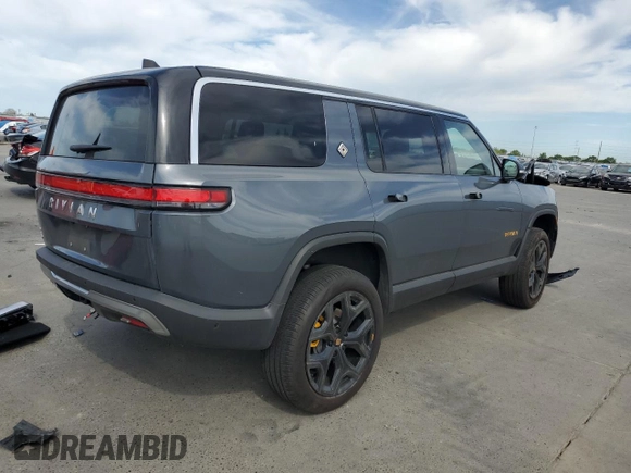 2023 Rivian R1S Adventure z VIN 7PDSGABA5PN010593, wystawiony jako Copart lot #52508835 z przebiegiem 16 962 mil mil oraz Szkody całkowita. Historia ofert i sprzedaży dostępna na DreamBid. Obrazek 3.
