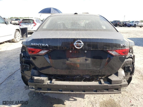 2021 Nissan Sentra SV with VIN 3N1AB8CV3MY204021, listed as a Copart auction lot 50701505 with 56,539 mi miles and Non Repairable. Bid and sale history available at carsss.com. Image 6.